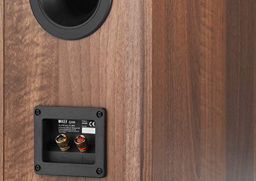KEF Q350 Bookshelf Speakers (Pair, Walnut)