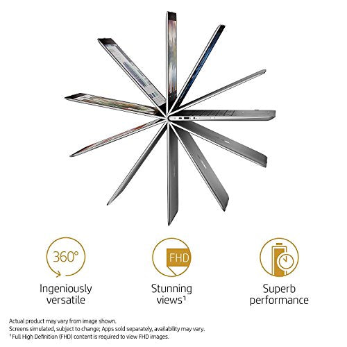 2018 Flagship HP Envy Convertible Touchscreen Laptop Tablet Intel Quad Core Backlit Keyboard Bang & Olufsen Audio Win 10