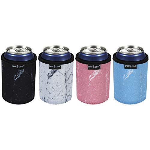 12OZ Standard Can Sleeves Insulators Standard Can Skin Covers 12OZ Beer Coolers Great Marble 20packs