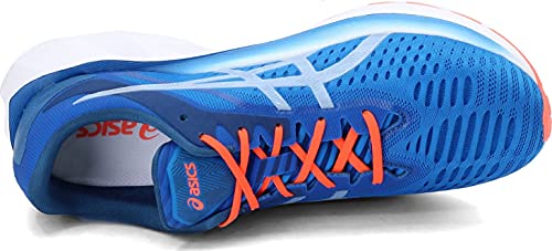 ASICS Men's Novablast Running Shoes, 9, Directoire Blue/White