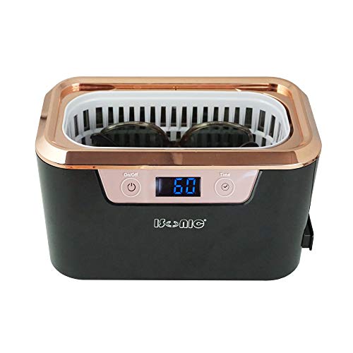 iSonic DS310B-CE Miniaturized Commercial Ultrasonic Cleaner For Jewelry, Eyeglasses, 220V 55W, VDE Plug