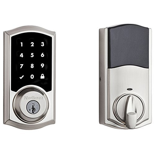 Kwikset SmartCode 916 Series Zigbee Touchscreen Deadbolt, Satin Nickel (99160-008)