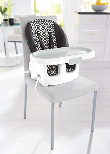 Fisher-Price Jonathan Adler Deluxe High Chair, Black/White