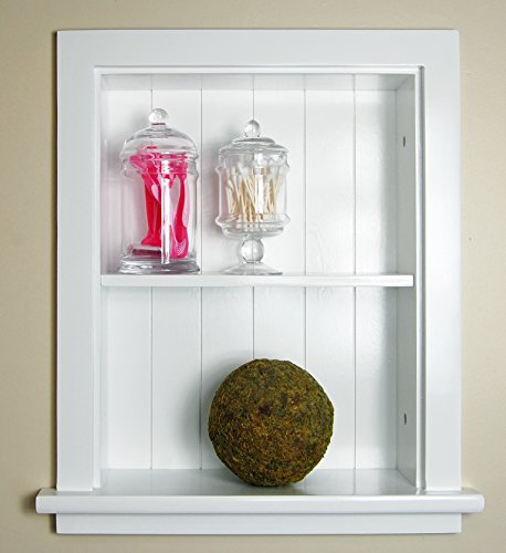 14x18 Recessed Aiden Wall Niche (w/beadboard back) by Fox Hollow Furnishings (Unfinished)
