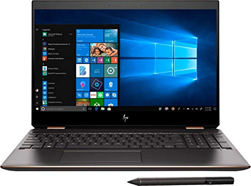 2019 HP Spectre x360 15.6inch Laptop Intel Quad-Core i7 10510U 32GB DDR4 RAM, 1TB SSD, NVIDIA GeForce MX250 2GB Win 10