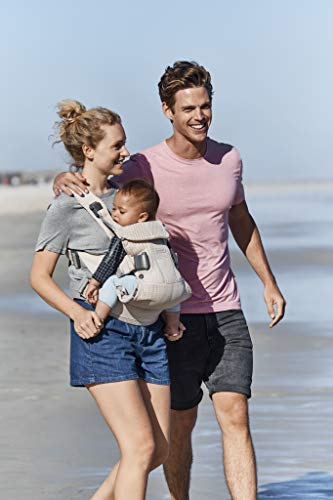 BabyBjorn Ergonomic One Air Cool Mesh Adjustable Baby Carrier (Pearly Pink)