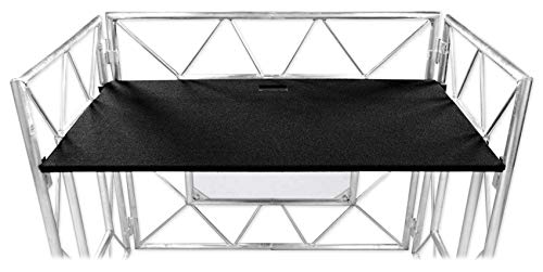 American DJ Pro Event Table II Foldable Portable DJ Booth Truss Facade+Shelves