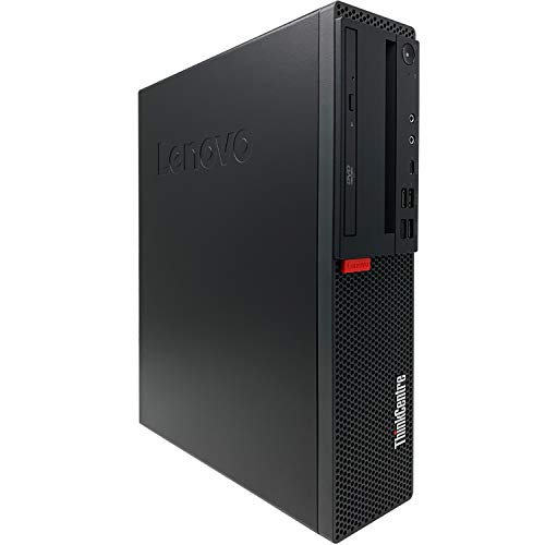 Lenovo ThinkCentre M720s SFF Small Tower Desktop Computer - 8th Gen Intel Core i7-8700 6-Core Processor up to 4.6 GHz, 64GB DDR4 RAM, 1TB SSD + 1TB Hard Drive, Intel UHD Graphics 630, Windows 10 Pro