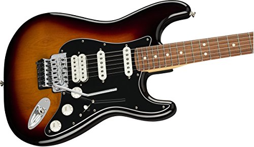 Fender Player Stratocaster Electric HSS Guitar - Floyd Rose - Pau Ferro Fingerboard - 3 Color Sunburst
