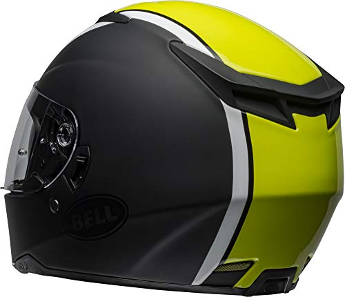 Bell RS-2 Helmet (Rally Matte/Gloss Black/White/Hi-Viz Yellow - 2X-Large)