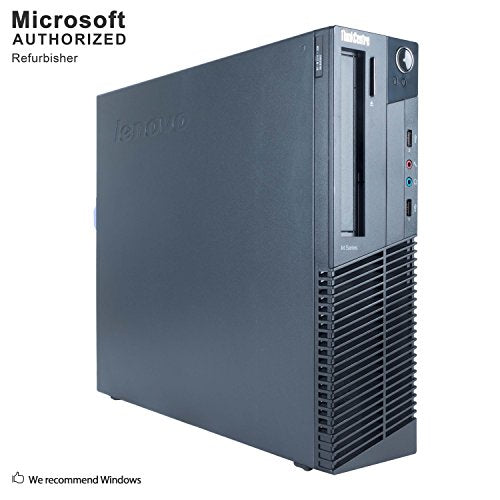 2018 Lenovo Think Center M81 SFF Desktop Computer, Intel Core I3-2100 3.1GHz, 12GB DDR3 RAM, 120GB SSD W10H64
