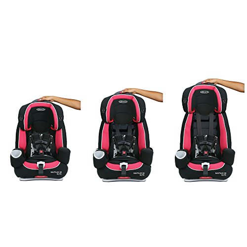 Graco Nautilus 80 Elite 3-in-1 Harness Booster Car Seat, Azalea