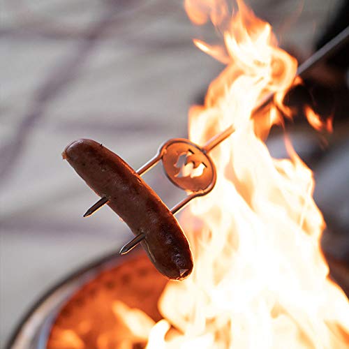 Solo Stove Bonfire Bundle - Bonfire Fire Pit with Stand, Roasting Sticks with Carry Case, and Waterproof Shelter