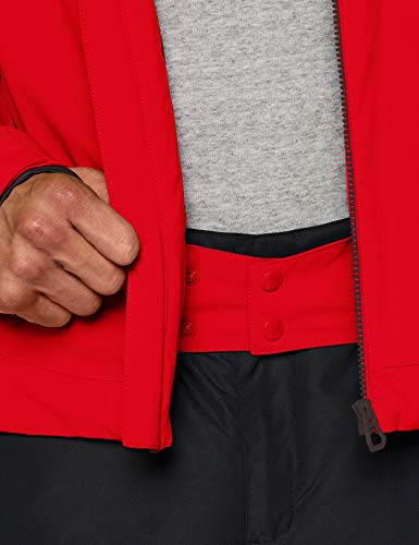 Helly Hansen Men's Alpha 3.0 Waterproof Insulated Ski Jacket, Flag Red, X-Large