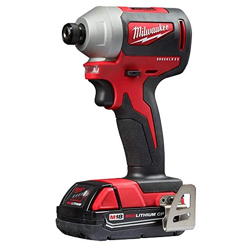 Milwaukee 2893-22CXP M18 18-Volt Lithium-Ion Brushless Cordless Hammer Drill/Impact/Hackzaw Combo Kit (3-Tool) with 2 Batteries, Charger and Bag