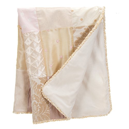 Crib Bedding Set by Glenna Jean Baby Girl Nursery + Hand Crafted w/ Premium Quality Fabrics Pink & Ivory Accents