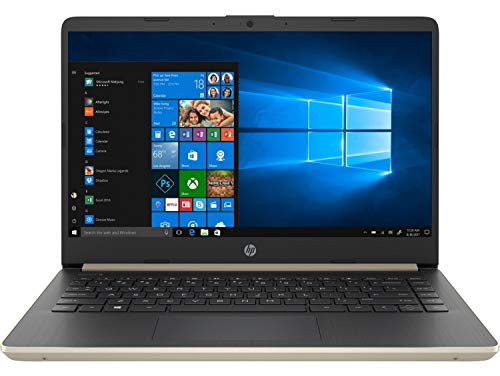2019 Newest HP 14inch backlit Touchscreen Laptop, Intel Core i3-8145U 16GB RAM, 256GB M.2 SSD Windows 10, Pale Gold