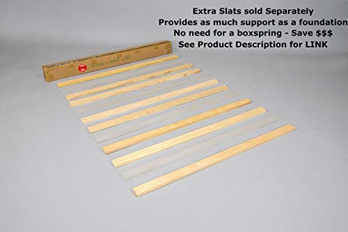 Full Size Conversion Kit Bed Rails for Oxford Baby Cribs (Rustic Farmhouse Brown)