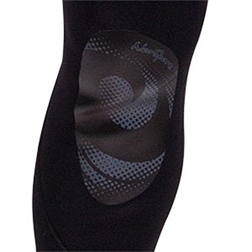 NeoSport Wetsuits Men's Premium Neoprene 7/5 mm Full Suit, Blue Trim, X-Large - Diving, Snorkeling & Wakeboarding