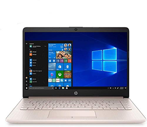 (Renewed) HP 14 14" Touchscreen Laptop Computer, Intel Pentium Gold 5405U 2.3GHz, 4GB DDR4, 64GB eMMC, AC WiFi, Bluetooth 4.2, Rose Gold, Windows 10