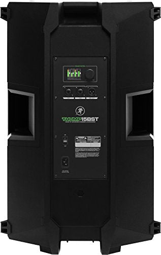2 Mackie Thump15BST THUMP-15BST 15" 1300w Active DJ PA Speakers+Hydraulic Stands