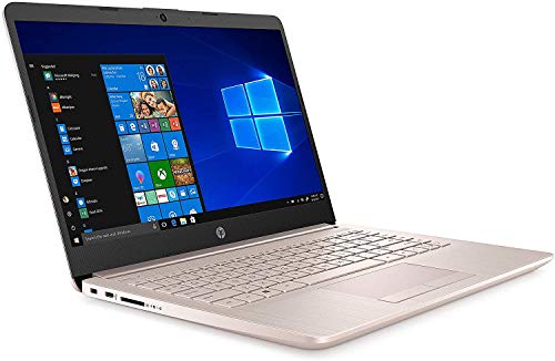 (Renewed) HP 14 14" Touchscreen Laptop Computer, Intel Pentium Gold 5405U 2.3GHz, 4GB DDR4, 64GB eMMC, AC WiFi, Bluetooth 4.2, Rose Gold, Windows 10