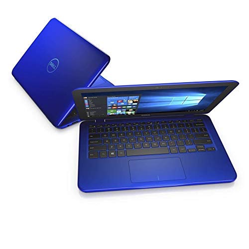 2019 Dell Inspiron 3000 11.6" HD Slim And Light Laptop PC, AMD E2-9000e Dual-Core Processor 4GB DDR4 RAM, Win-10, Blue
