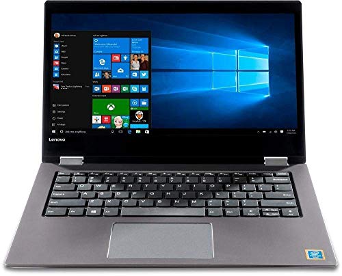 2018 Lenovo IdeaPad 2 in 1 Laptop (Win 10 Home Intel Pentium 4415U 2.30GHz Processor Multitouch Touchscreen Wide LED Display, Grey