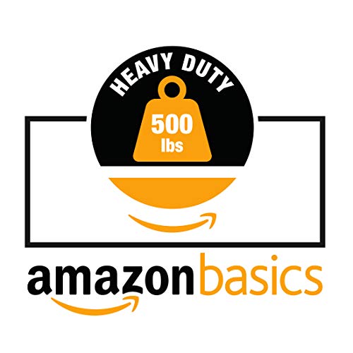 AmazonBasics Polycarbonate Heavy Duty Chair Mat for Carpets & Hard Floors - 46" x 60"