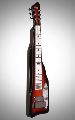 Gretsch G5700 Electromatic Lap Steel with White Plastic Fretboard - Tobacco