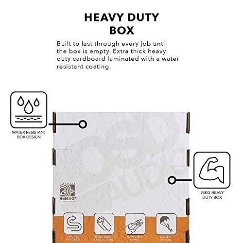 OSD 14 Gauge 2-Conductor 500FT UL CL3 Rated Oxygen Free in Wall Black Speaker Wire Pure Copper, Direct Burial Graded