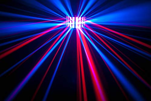 2 Chauvet DJ Mini Kinta IRC LED RGBW Sharp Beams Derby DMX Ambient Light Effects