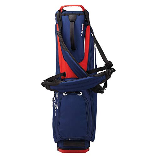 TaylorMade 2019 Flextech Stand Golf Bag, Navy/White/Red