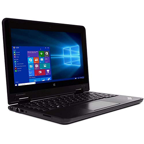 Lenovo Thinkpad Yoga 11e 11.6" Convertible PC Celeron Quad Core 4GB RAM 128GB SSD HD Touchscreen HDMI Webcam Windows 10 Pro (Renewed)