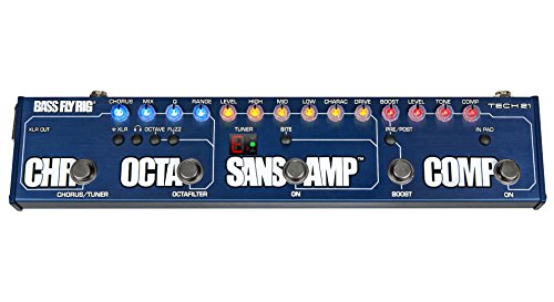 Tech 21 Bass Fly Rig Multi-effects Pedal with Fender Patches