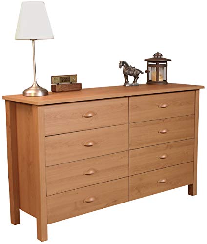 Venture Horizon 8 Drawer Nouvelle Dressers (Oak)- New Manufacturer Pending