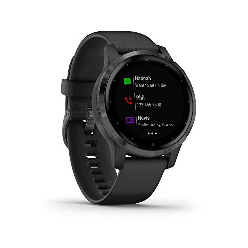 Garmin Vivoactive 4S Smartwatch (010-02172-11) with Wireless Sport Earbuds & More