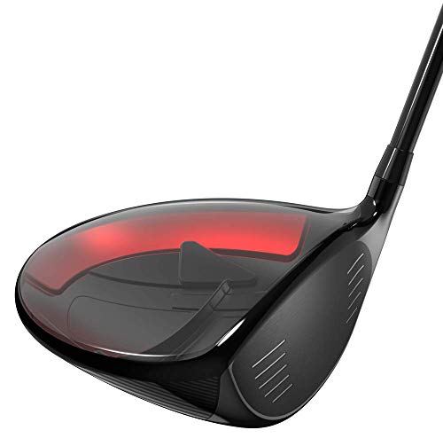Cobra Golf 2019 F-Max Superlite Offset Driver Black-Red (Men's, Left Hand, Graphite, Senior Flex, 10.5)