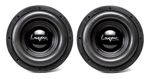 (2) Skar Audio ZVX-8 D2 8" 900W RMS Dual 2 SPL Car Subwoofer