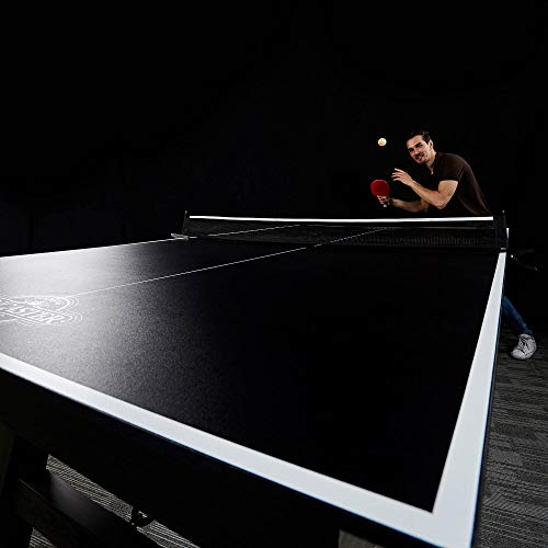 Lancaster Foldable Indoor Table Top Tennis Set w/ Net & Post