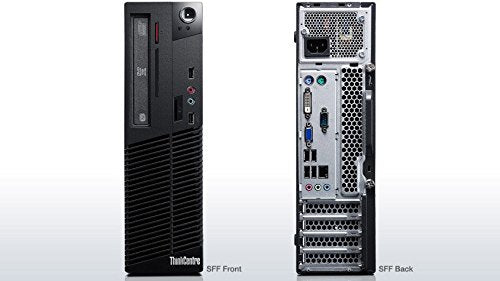 Lenovo ThinkCentre Small Form Factor Desktop 8GB DDR3 RAM 128GB SSD 500GB HDD DVD Wi-Fi Win 10 Pro Certified Refurbished