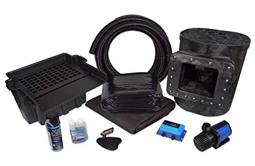 HALF OFF PONDS - Simply Ponds 3000 Water Garden and Pond Kit with 15 Foot x 20 Foot PVC Liner - PVCSAN0