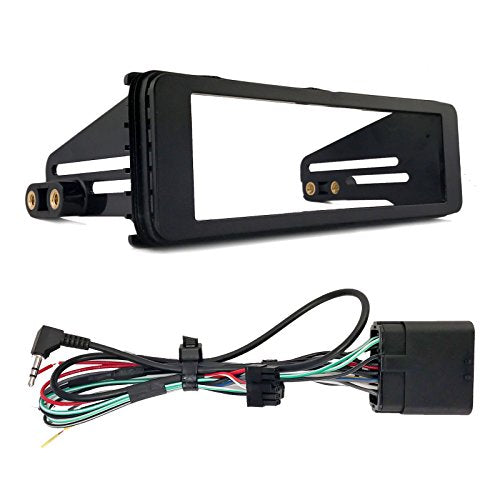 1998-2013 Harley FL Touring Package - Kenwood Digital Media Radio, 2X Crunch 6.5" Speakers, Dash Radio Install Kit
