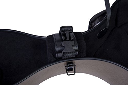 Crossrock Poly Carbon Composite Cello Case, for 4/4 Size Cello with backpack and wheels in Champagne(CRF1000CEFCHHT)