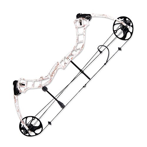 TOPOINT Trigon Compound Bow Full Package CNC Milling Riser USA Gordon Composites Limb BCY String 19"-30" Length 19-70lbs Weight IBO 320fps