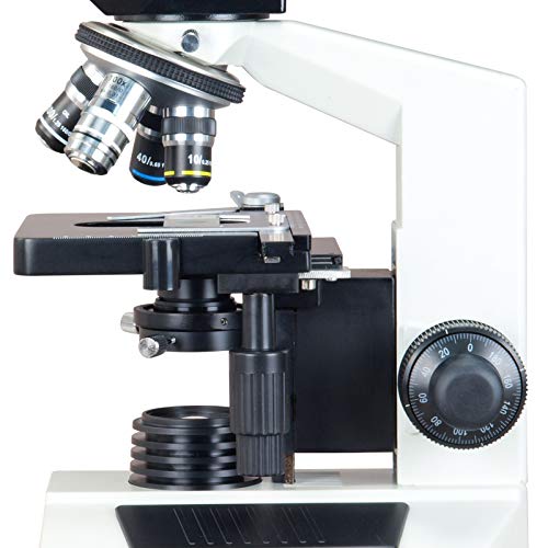 OMAX 40X-2000X Digital Darkfield Binocular Compound Microscope with Built-in 3.0MP USB Camera and Extra Bright Oil Darkfield Condenser
