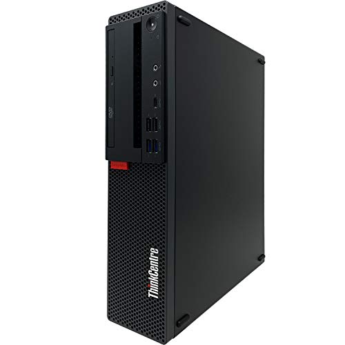 Lenovo ThinkCentre M720s SFF Small Tower Desktop Computer - 8th Gen Intel Core i7-8700 6-Core Processor up to 4.6 GHz, 64GB DDR4 RAM, 1TB SSD + 1TB Hard Drive, Intel UHD Graphics 630, Windows 10 Pro