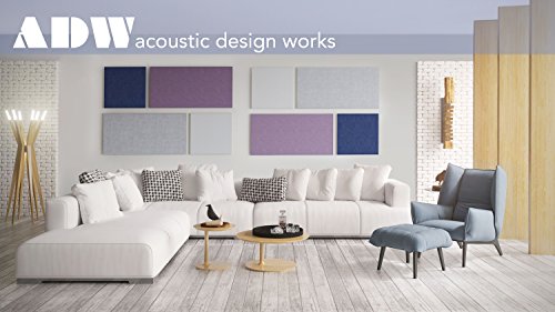ADW Acoustic Panels Mondrian Kit – 73” X 49” X 1”