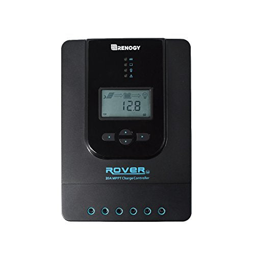 Renogy 100 Watt 12 Volt Polycrystalline Solar Starter Kit with 20A Rover MPPT Charge Controller