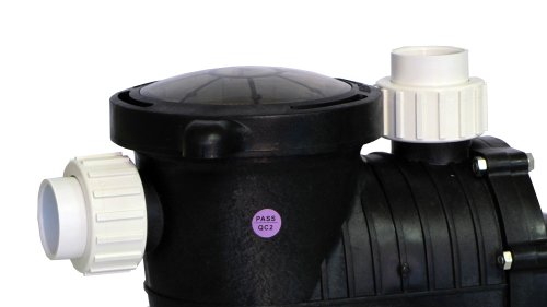 Energy Efficient 2 Speed Pump for In-Ground Pool 0.75 HP-115V with Fittings